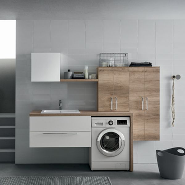 Gruppo Ceramico Cantoia, Novara - MOBILI BAGNO: SPAZIO LAVANDERIA