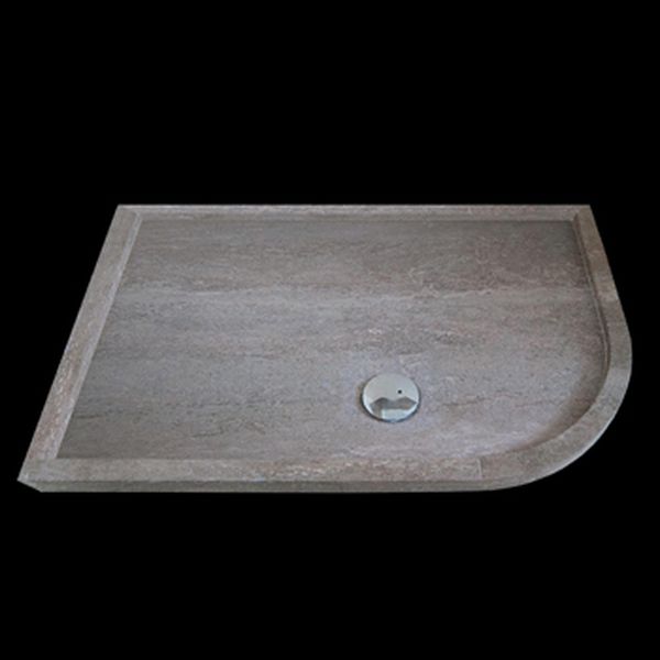 Gruppo Ceramico Cantoia, Novara - LA MARMERIA CANTOIA: 60 ANNI DI ESPERIENZA E NUOVE TECNOLOGIE ALLA BASE DI UN'ALTISSIMA QUALITA'.: PIATTO DOCCIA CURVO