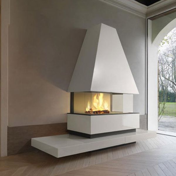 Gruppo Ceramico Cantoia, Novara - CAMINI: PERCHE' IL FUOCO E' PASSIONE: DESIGN MINIMALE - 3 lati