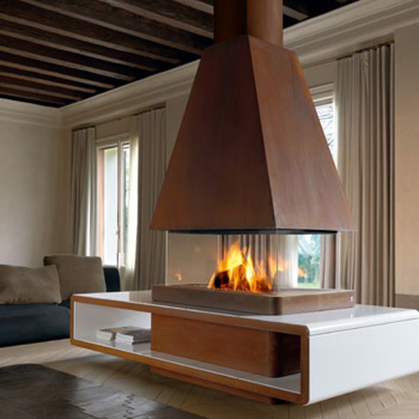 Gruppo Ceramico Cantoia, Novara - CAMINI: PERCHE' IL FUOCO E' PASSIONE: DESIGN RAFFINATO - centro stanza