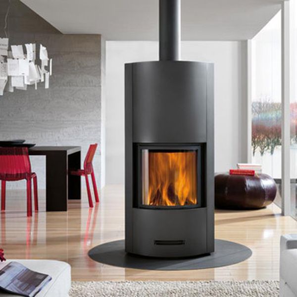 Gruppo Ceramico Cantoia, Novara - CAMINI: PERCHE' IL FUOCO E' PASSIONE: DESIGN MINIMALE - centro stanza