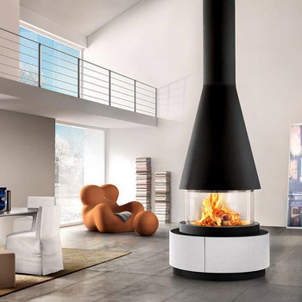 Gruppo Ceramico Cantoia, Novara - CAMINI: PERCHE' IL FUOCO E' PASSIONE: DESIGN ESSENZIALE - centro stanza