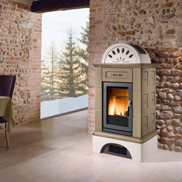 Gruppo Ceramico Cantoia, Novara - STUFE A LEGNA: DESIGN TRADIZIONALE