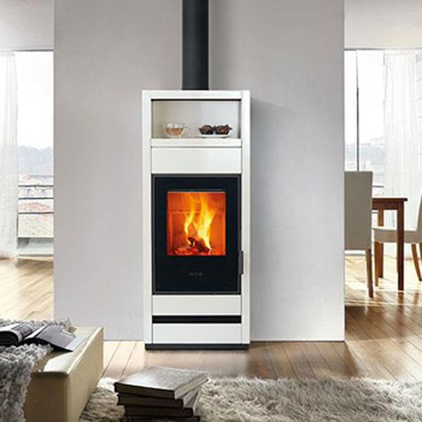 Gruppo Ceramico Cantoia, Novara - STUFE A LEGNA: DESIGN LINEARE