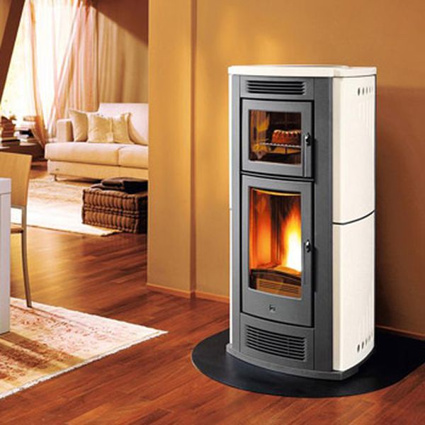 Gruppo Ceramico Cantoia, Novara - STUFE A PELLET: DESIGN LINEARE - con forno