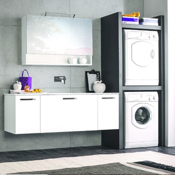 Gruppo Ceramico Cantoia, Novara - MOBILI BAGNO: SPAZIO LAVANDERIA