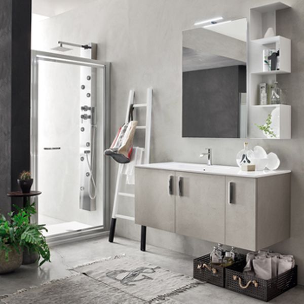 Gruppo Ceramico Cantoia, Novara - MOBILI BAGNO: ISPIRAZIONE ESSENZIALE