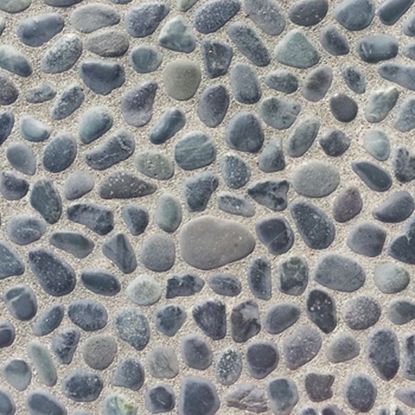 Gruppo Ceramico Cantoia, Novara - MOSAICO: CIOTTOLI DI FIUME neri