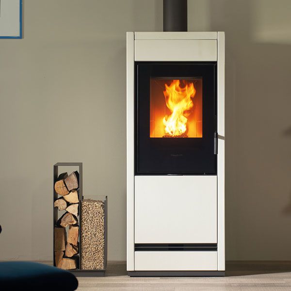 Gruppo Ceramico Cantoia, Novara - STUFE IBRIDE LEGNA E PELLET: STUFA IBRIDA INFINITY