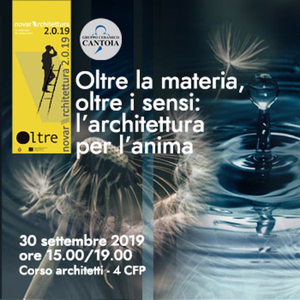 Gruppo Ceramico Cantoia, Novara - news e eventi: novarArchitettura 2019 - CORSO FORMATIVO ARCHITETTI